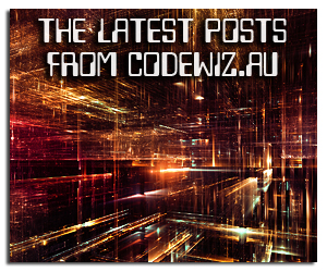 The Latest Posts from Codewiz.au